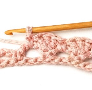 Shell Eyelet Crochet Stitch Photo Tutorial