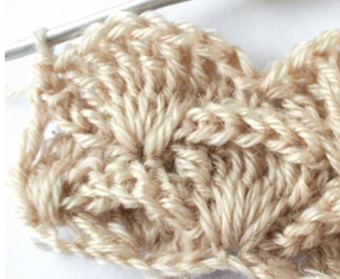 Crochet Simple Textured Broccoli  Stitch