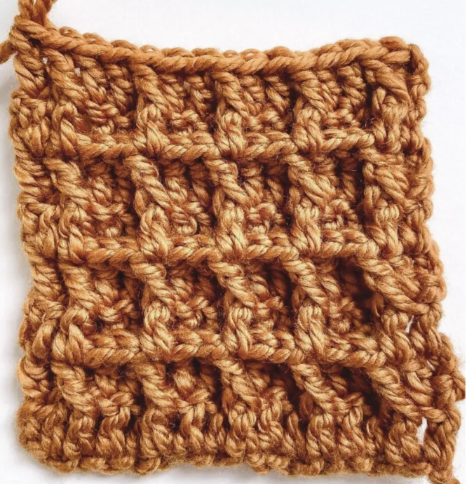 How to Crochet Waffle Stitch + Tips