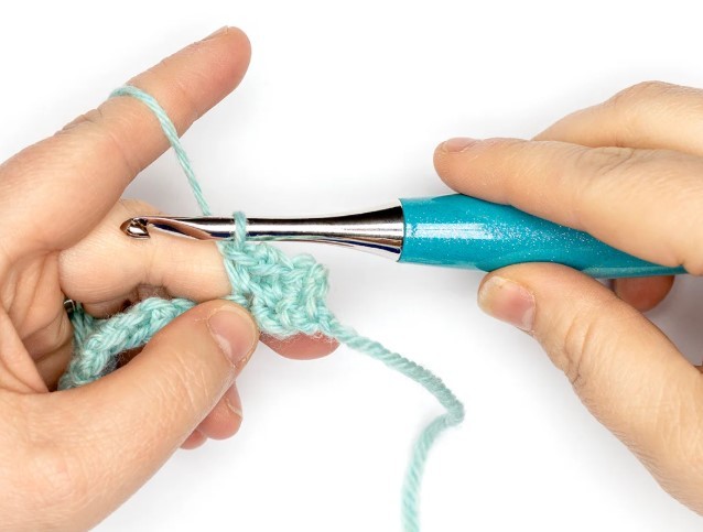 Picot Single Crochet & Granule Stitch Photo Tutorial