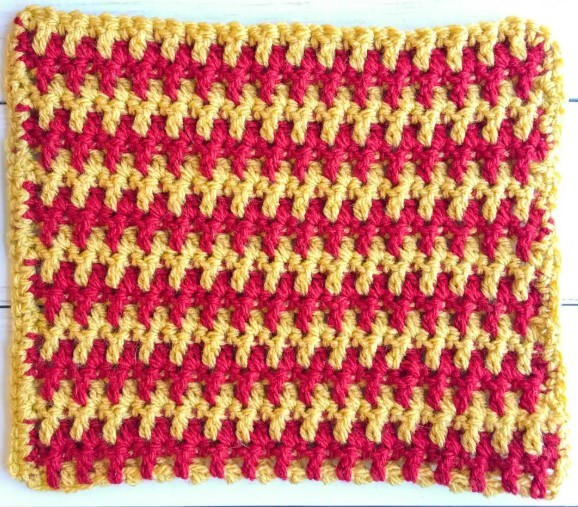 Woven Arches Crochet Stitch Photo Tutorial