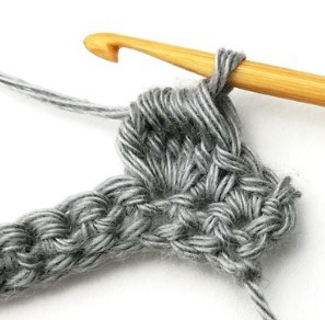 Aligned Bobble Crochet Stitch Photo Tutorial