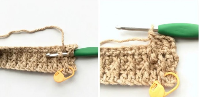 Alpine Crochet Stitch Photo Tutorial