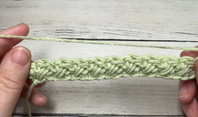 How to Crochet the Spiked Weave Stitch Photo Tutorial