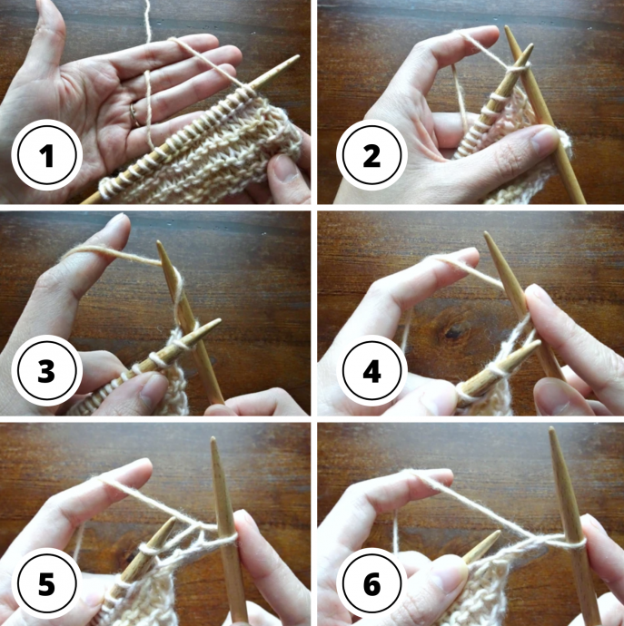 Knitting Basics: How to Hold Yarn and Needles – Continental Style