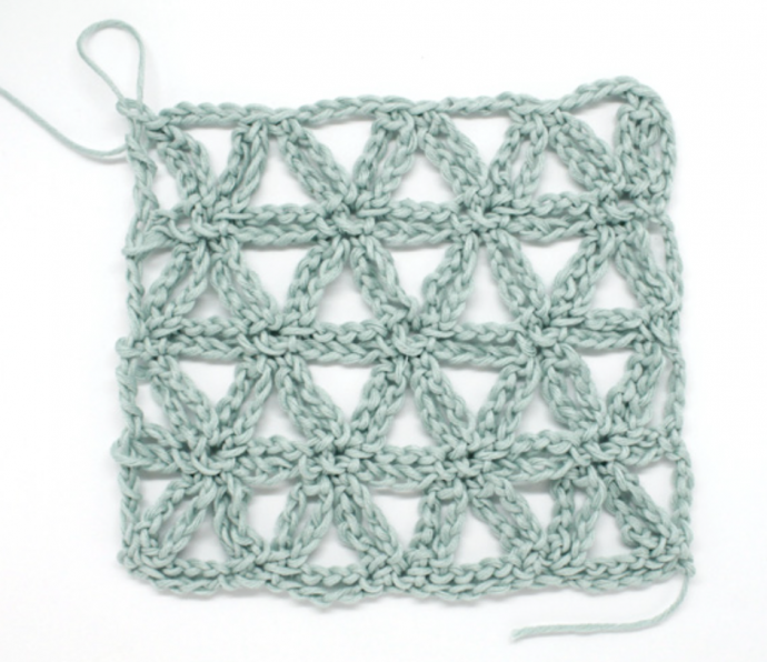 Lacy Star Stitch Crochet Tutorial