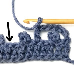 Striped Boxed Picot Crochet Stitch Photo Tutorial