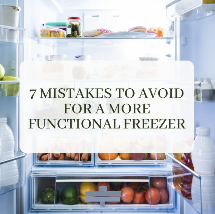 7 Mistakes To Avoid For A More Functional Freezer