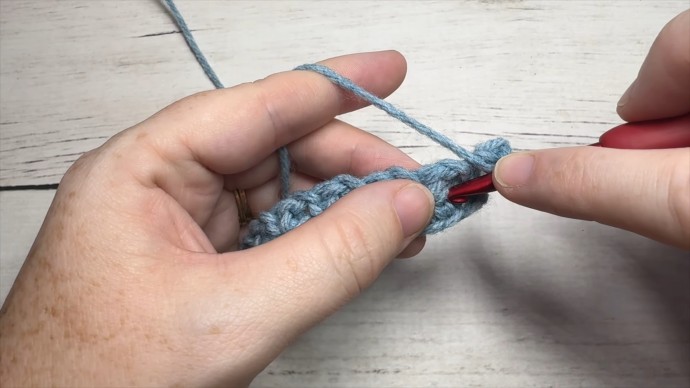 How to Crochet the Cluster Moss Stitch Photo Tutorial