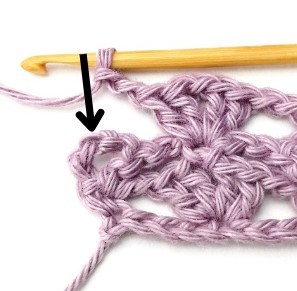 Lacy V and Double V Crochet Stitch Photo Tutorial