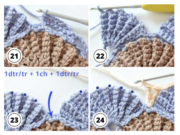 Crochet Creative Shell Stitch