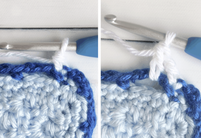 Curling Waves Crochet Border tutorial