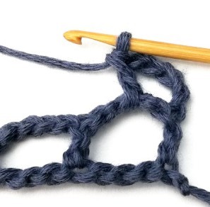 Double Crochet Net Stitch Photo Tutorial