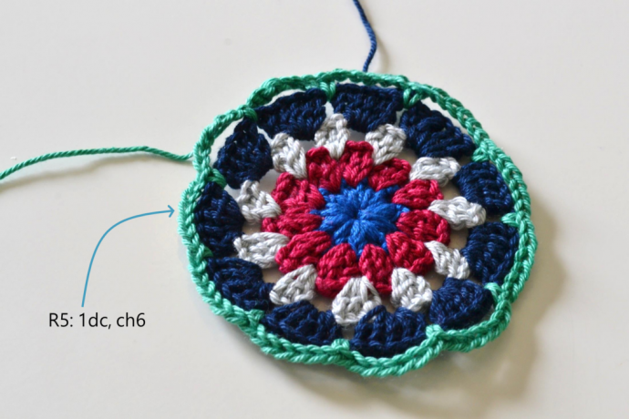 Mandala Placemat Crochet Pattern