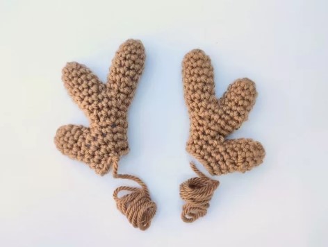 Crochet Lovey Pattern Tutorial: Rudolph The Reindeer