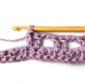 Double Mesh Crochet Stitch Photo Tutorial