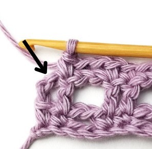 Double Mesh Crochet Stitch Photo Tutorial
