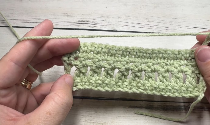 How to Crochet the Keepsake Stitch Photo Tutorial