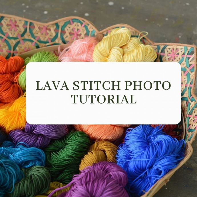 Lava Stitch Photo Tutorial