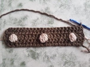 Crochet Polka Dots In Contrasting Colors Photo Tutorial