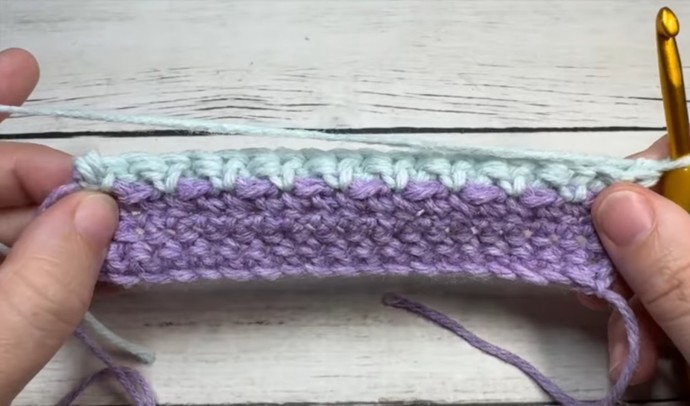 How to Crochet the Gridlock Stitch Photo Tutorial