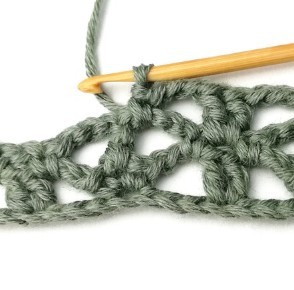 Lacy Spider Column Crochet Stitch Photo Tutorial