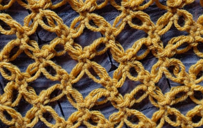 Solomon’s Knot Crochet Stitch Photo Tutorial