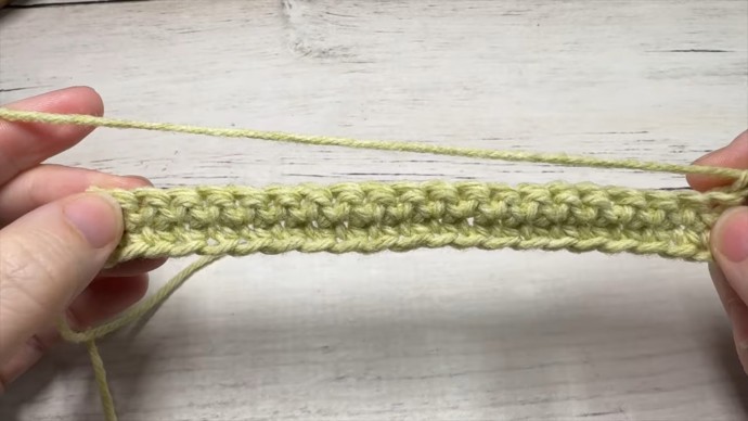 Spiked Knotted Half Double Crochet Photo Tutorial