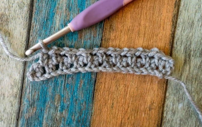Counterpane Crochet Stitch Photo Tutorial