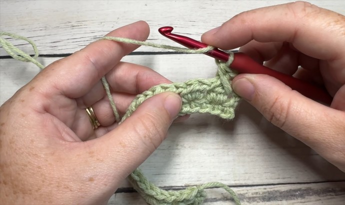 How to Crochet the Flower Bud Stitch Photo Tutorial