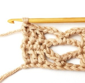 Lacy Stacked Bows Crochet Stitch Photo Tutorial