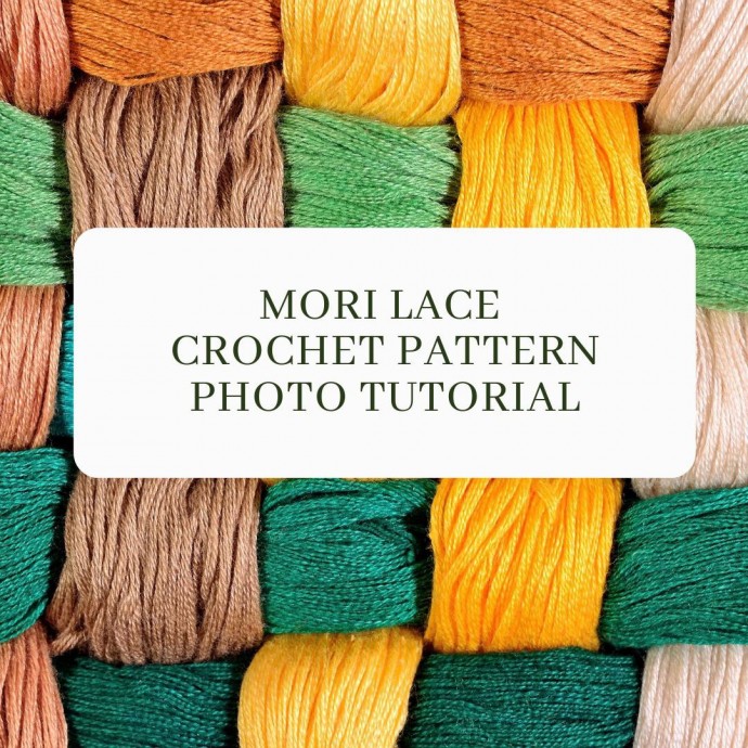 Mori Lace Crochet Pattern Photo Tutorial