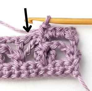 How to Crochet the Lacy Striped Popcorn Stitch Photo Tutorial