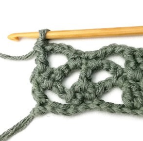 Lacy Spider Column Crochet Stitch Photo Tutorial