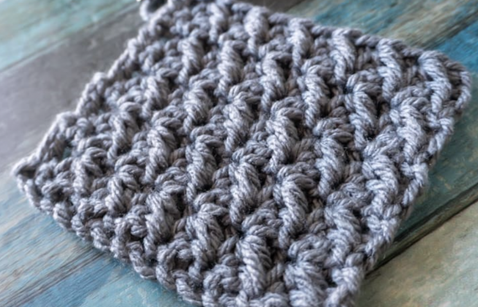 Small Triangles Stitch Crochet Tutorial