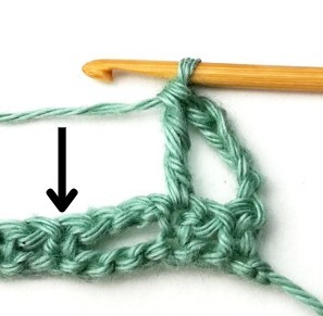 Striped Treble Crochet Mesh Stitch Photo Tutorial