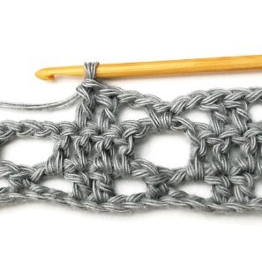 Belgian Mesh Crochet Stitch Photo Tutorial