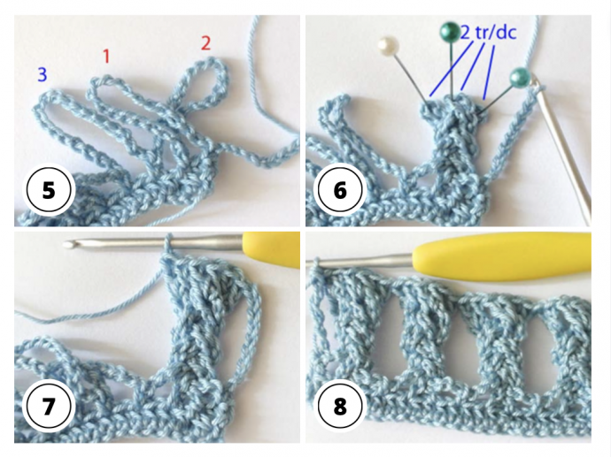 Crochet braid stitch tutorial
