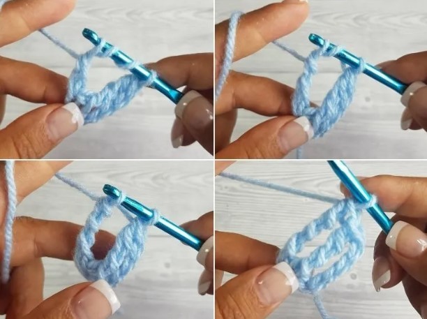 Crochet Foundation Double Treble (FDTR) Photo Tutorial