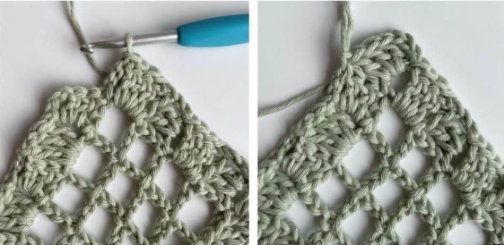 Crochet Mesh Stitch in Corner to Corner! A Lacy C2C Stitch Photo Tutorial