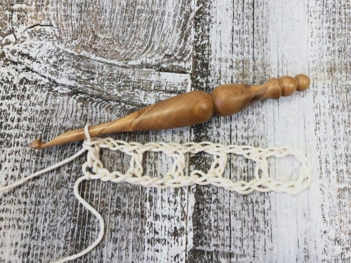 Easy Double Crochet Mesh Stitch Photo Tutorial