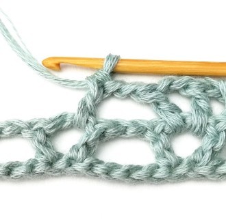 How to Crochet the Lacy Stacked V Stitch Photo Tutorial