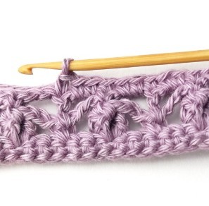 How to Crochet the Lacy Striped Popcorn Stitch Photo Tutorial