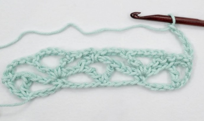 Lace Star Flower Crochet Stitch Photo Tutorial