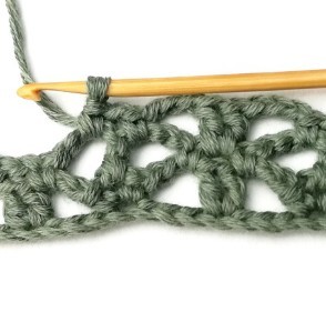 Lacy Spider Column Crochet Stitch Photo Tutorial