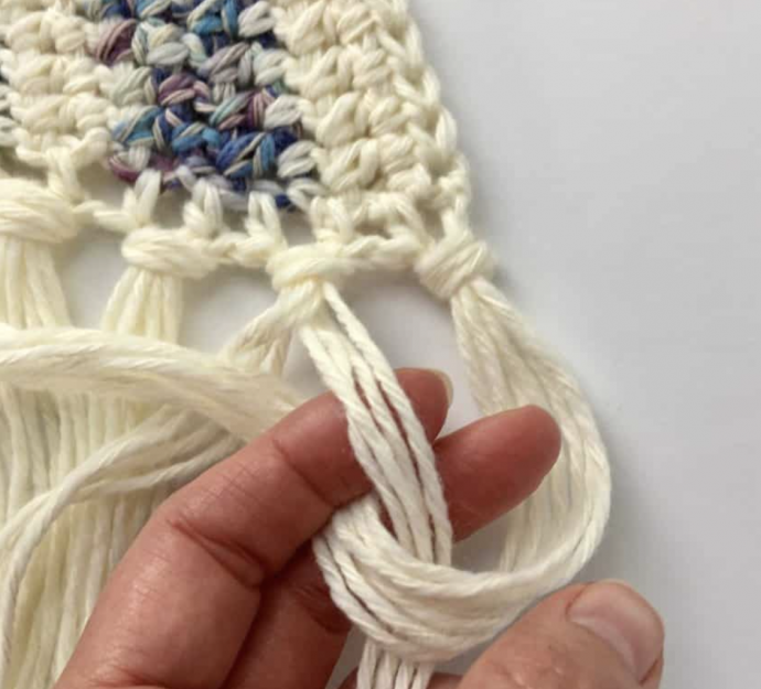 Crochet Fringe Edging Tutorial