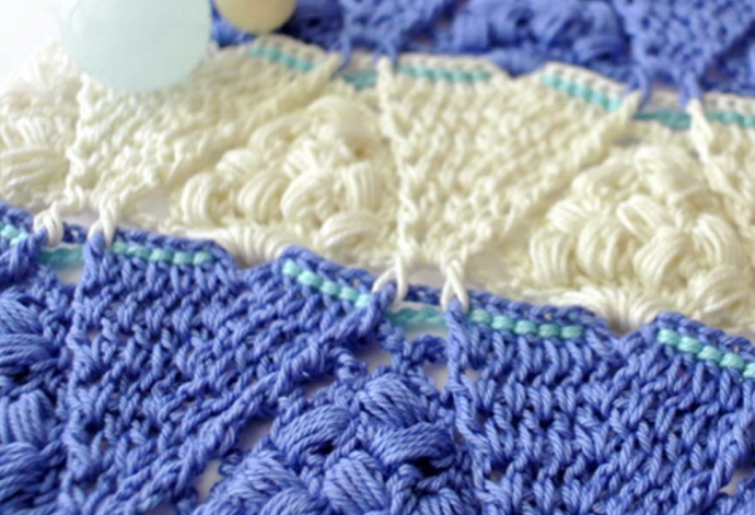 Crochet Tutorial: Romb Textured Puff Stitch