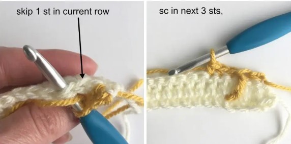 Diamond Waffle Crochet Stitch Photo Tutorial