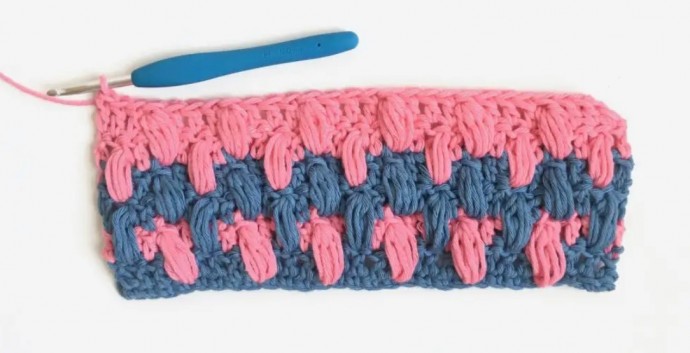 How to Crochet the Drop Puff Crochet Stitch Photo Tutorial