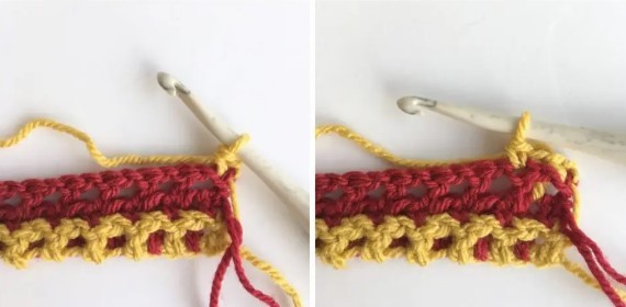 Woven Arches Crochet Stitch Photo Tutorial